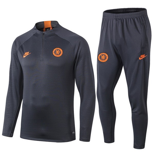 Chandal Chelsea 2019 2020 Negro Naranja